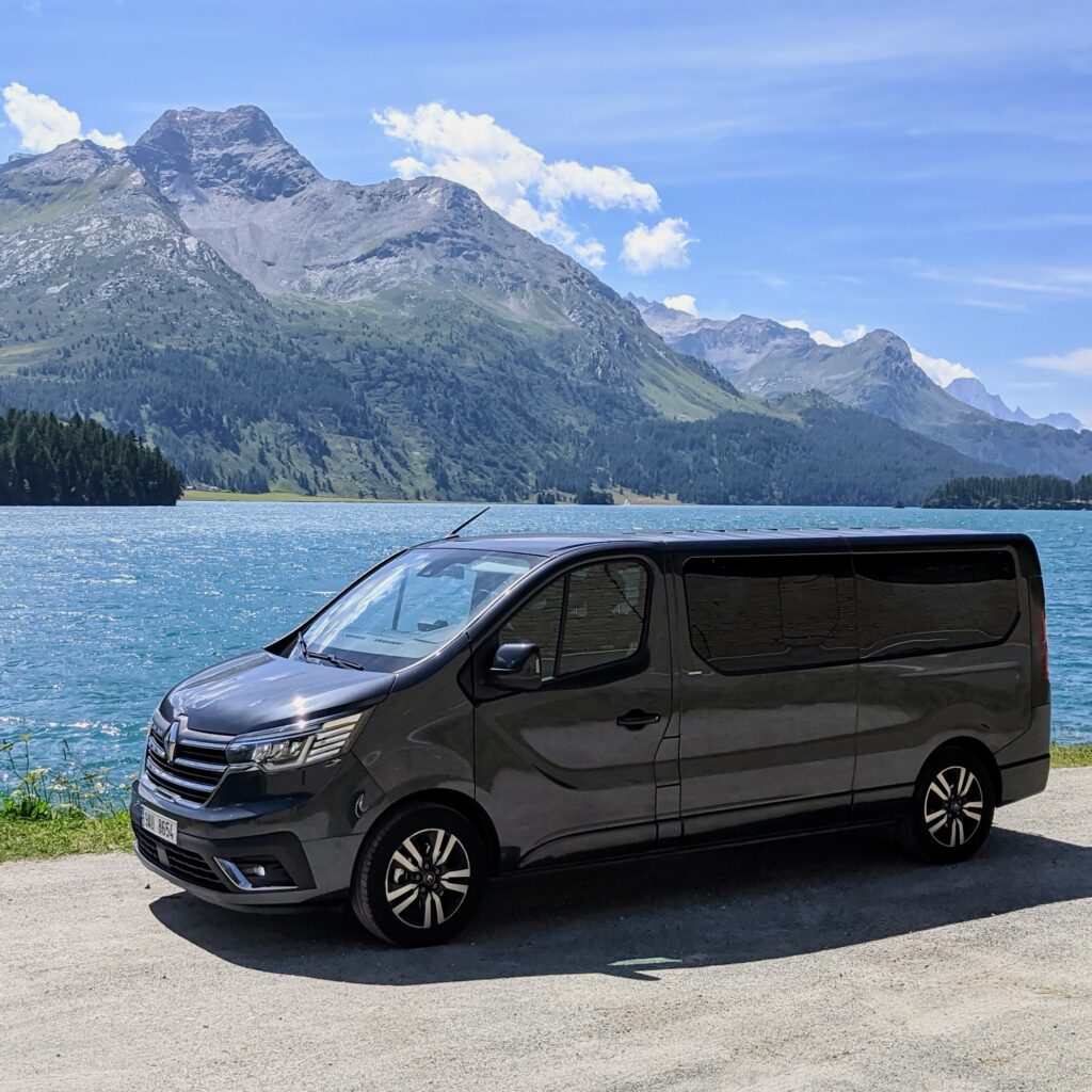 One of my vans, nine seat Renault Trafic Spaceclass 2023